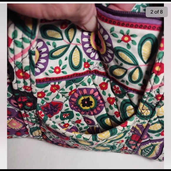 Vera Bradley Tote -- Like New! - Picture 2 of 9